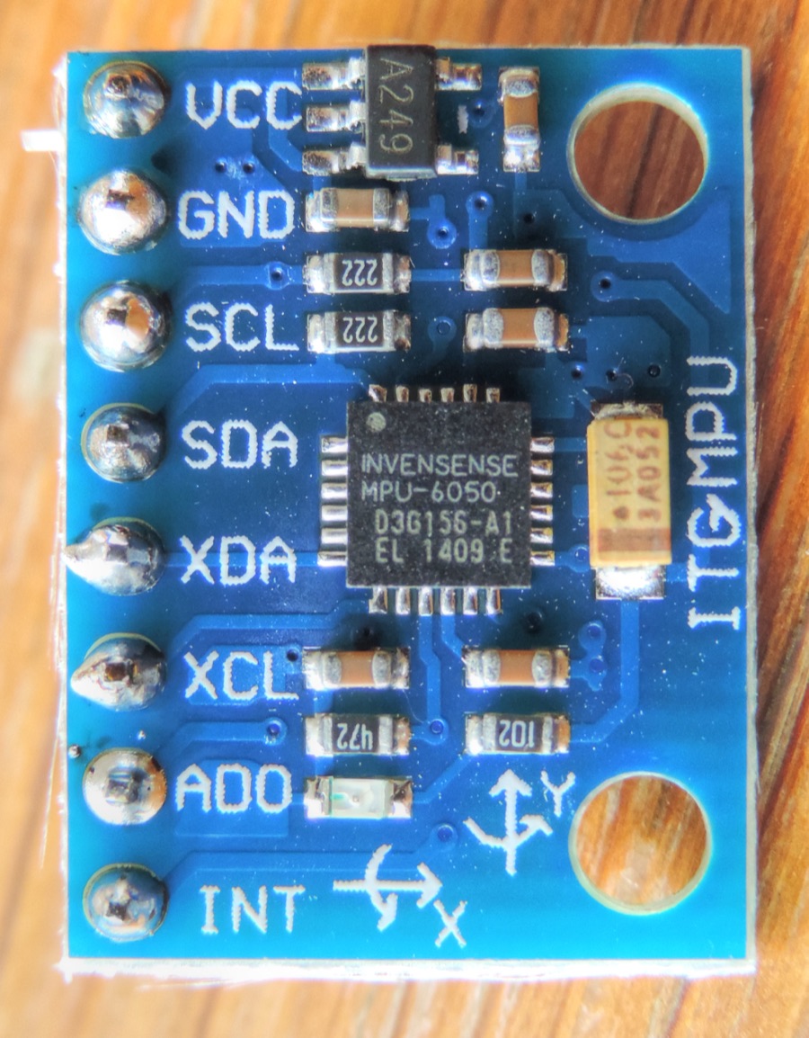 Datasheet nhanh MPU6050