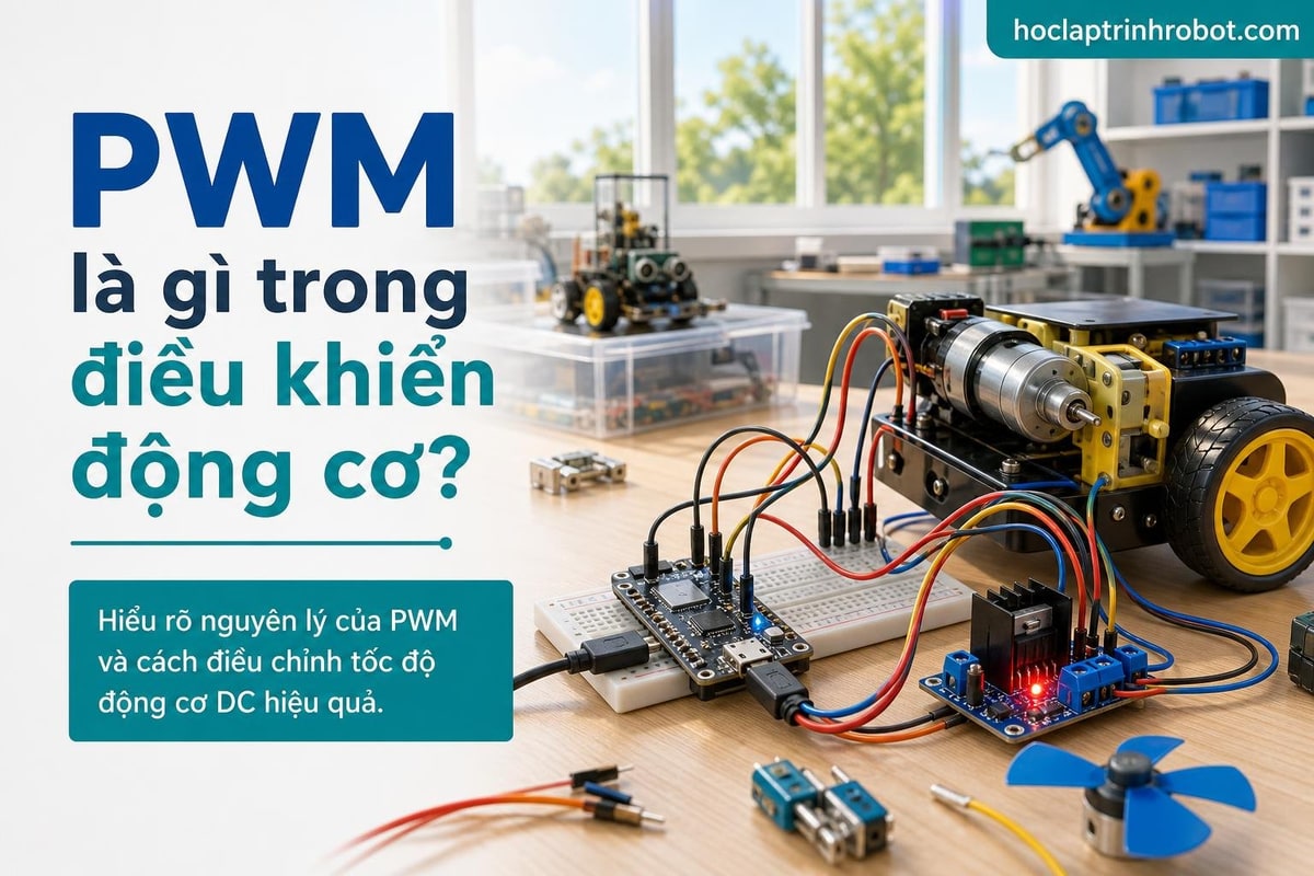 PWM là gì trong điều khiển động cơ?
