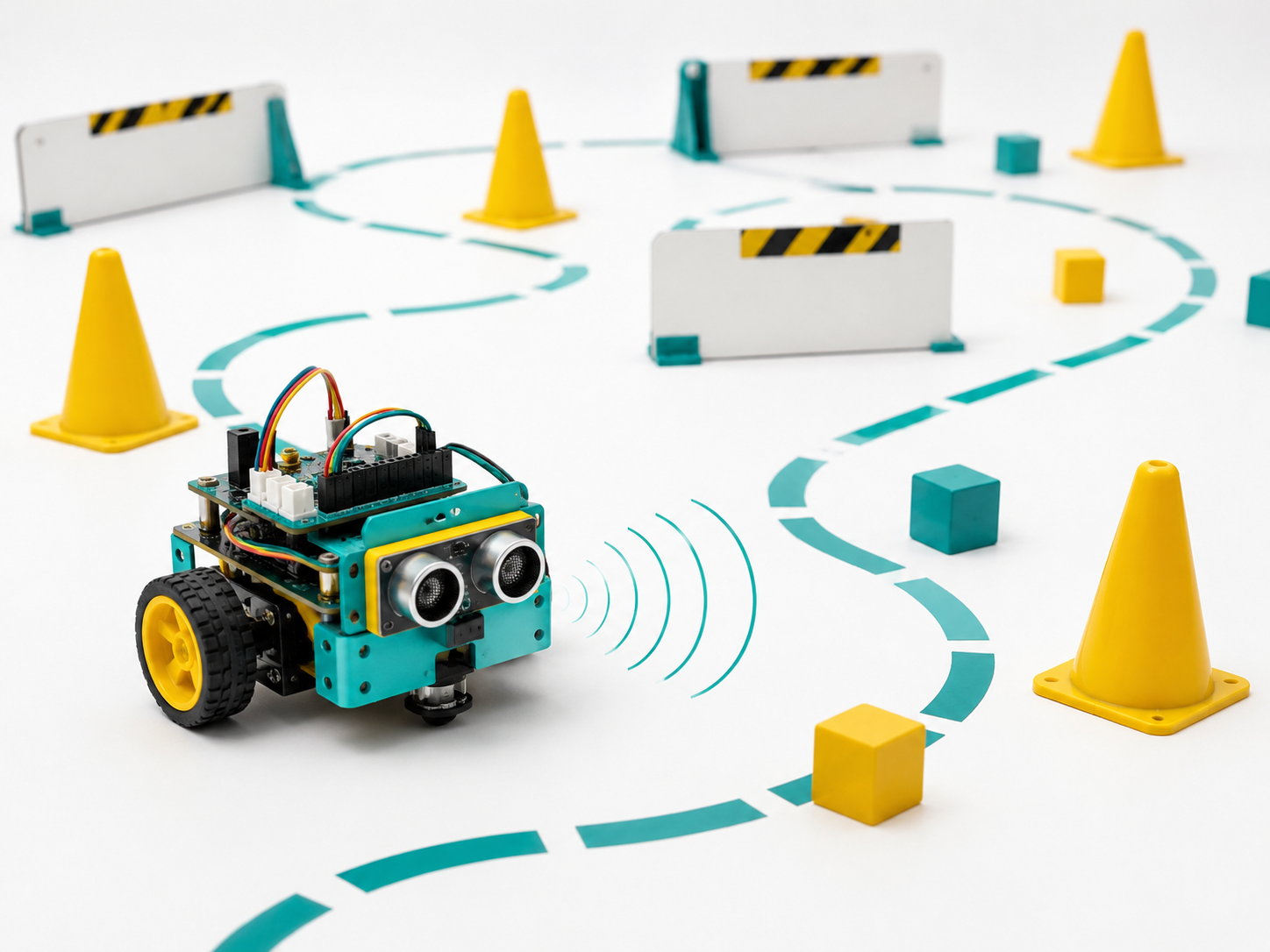 Robot tránh vật cản